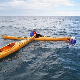 Kayak de mar técnico